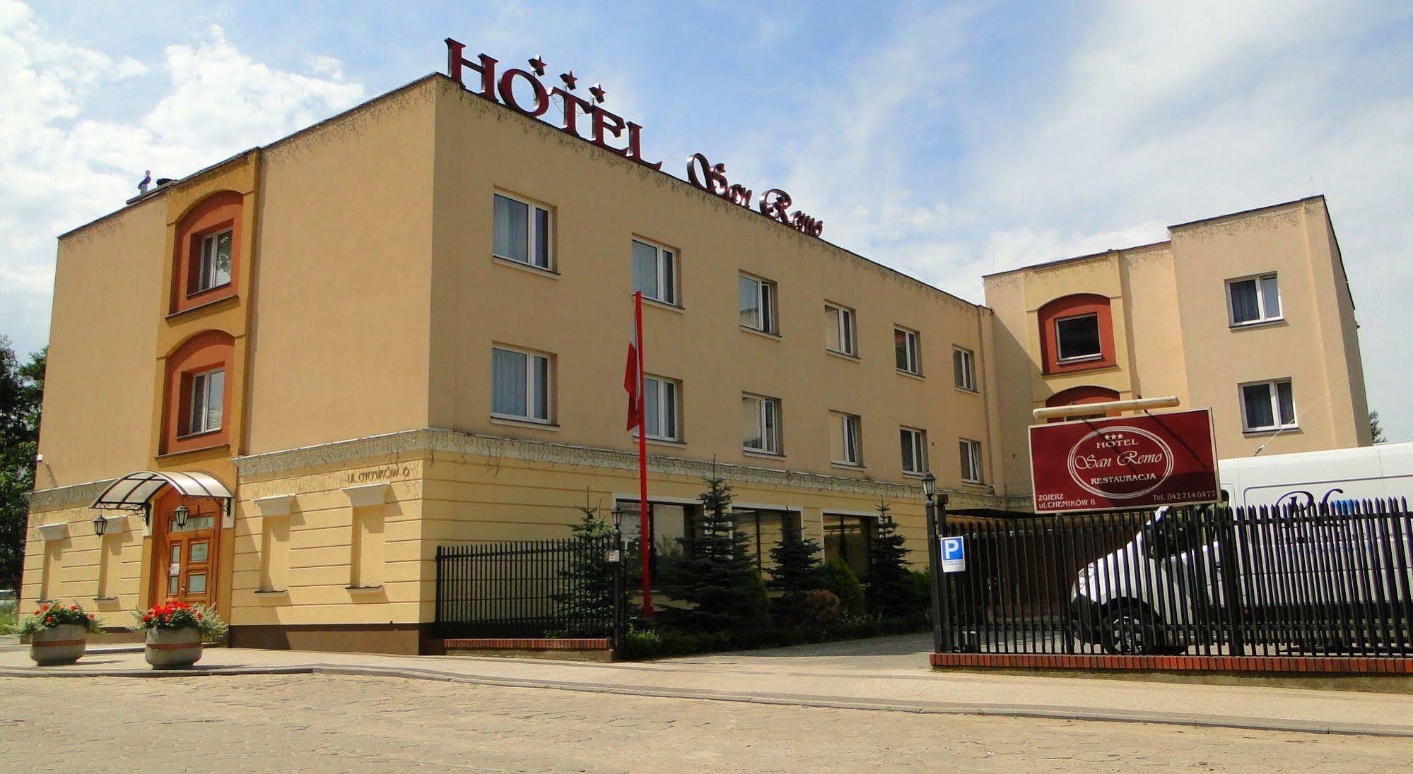 Hotel San Remo Zgierz Extérieur photo